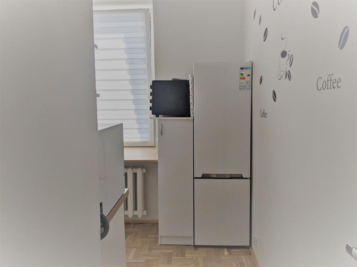 Studio z balkonem w centrum Augustów Exteriér fotografie
