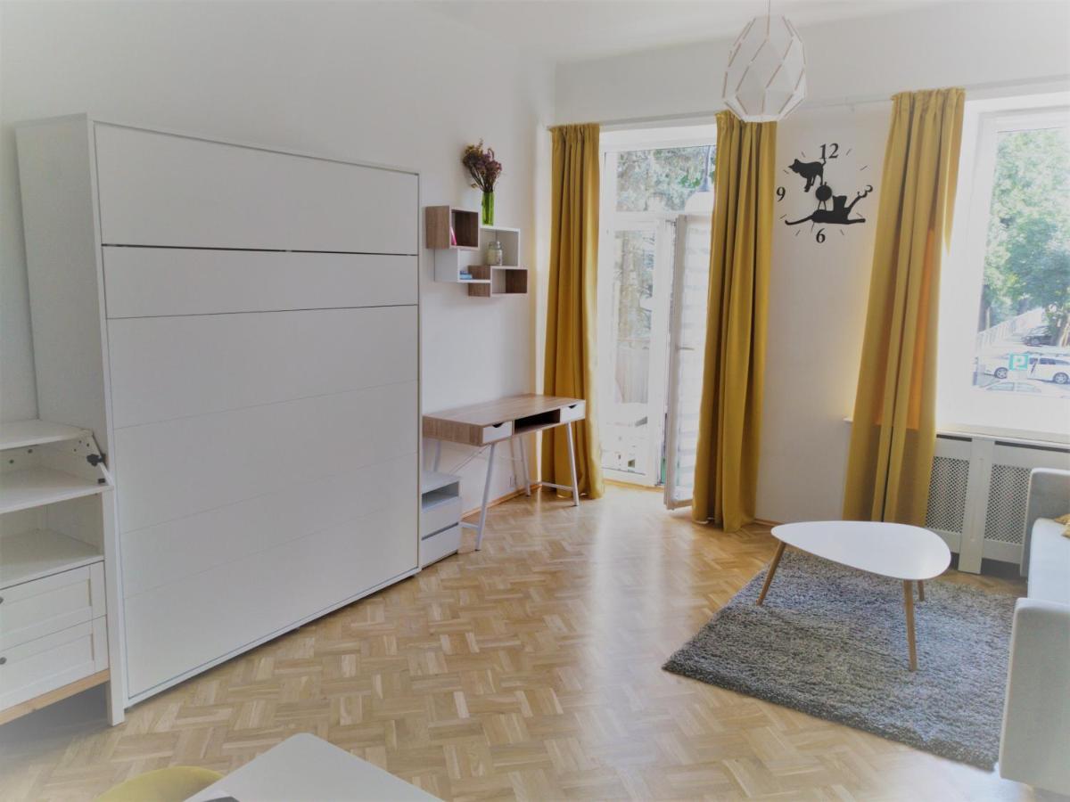 Studio z balkonem w centrum Augustów Exteriér fotografie